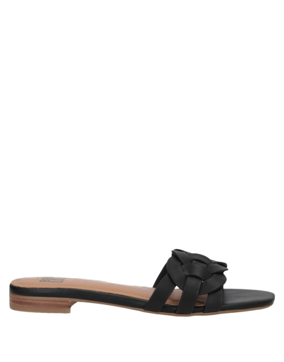 Shop Bibi Lou Woman Sandals Black Size 6 Textile Fibers