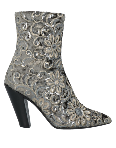 Shop A.f.vandevorst Ankle Boots In Grey