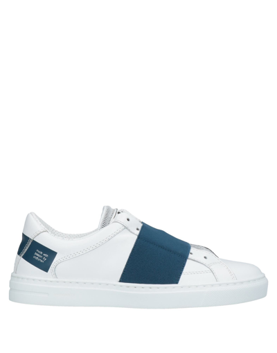 Shop Brimarts Man Sneakers White Size 9 Soft Leather, Textile Fibers