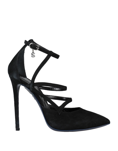 Shop Cosmina Suçiu Woman Pumps Black Size 11 Soft Leather