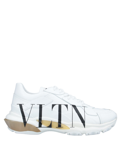 Valentino Vltn Bounce Sneaker In White In White