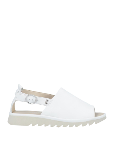 Shop Valleverde Sandals In White