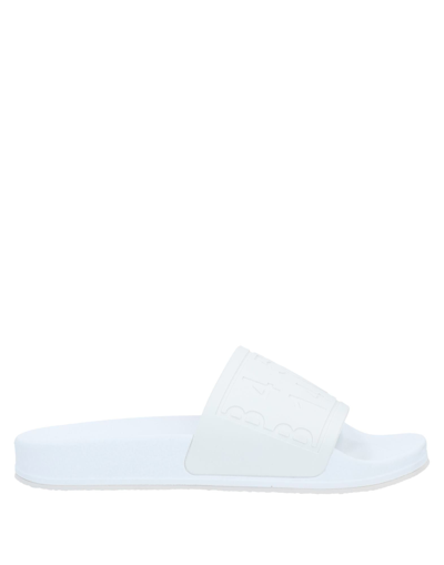 Shop Mm6 Maison Margiela Woman Sandals White Size 8 Plastic