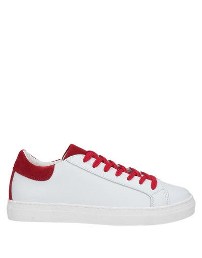 Shop A.testoni A. Testoni Woman Sneakers White Size 5 Calfskin