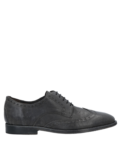 Shop Le Ruemarcel Lace-up Shoes In Lead