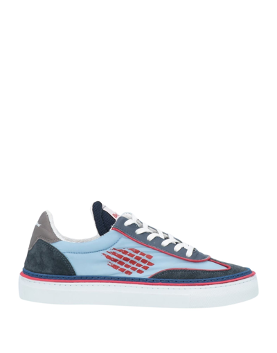Shop Bepositive Sneakers In Dark Blue