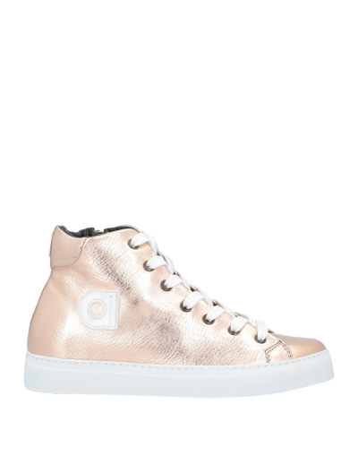 Shop Agile By Rucoline Sneakers In Rose Gold