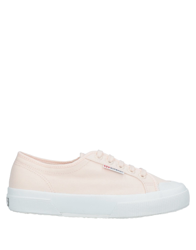Shop Superga Woman Sneakers Light Pink Size 6 Textile Fibers