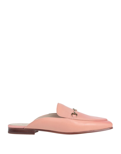 Shop Sam Edelman Woman Mules & Clogs Pink Size 7 Soft Leather