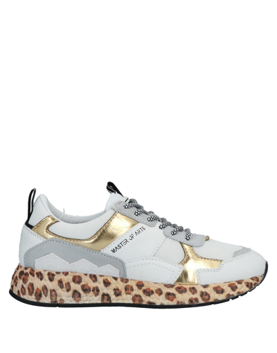 Shop Moa Master Of Arts Moaconcept Woman Sneakers White Size 6.5 Soft Leather, Textile Fibers