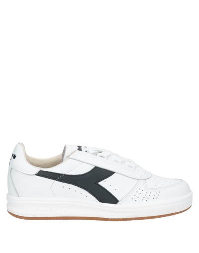 Shop Diadora Heritage Woman Sneakers White Size 6 Soft Leather