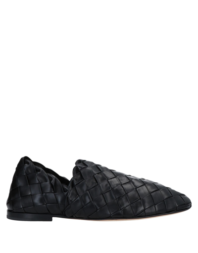 Shop Bottega Veneta Man Loafers Black Size 7 Soft Leather