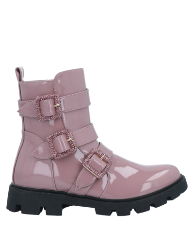 Oca-loca Kids' Ankle Boots In Pastel Pink | ModeSens