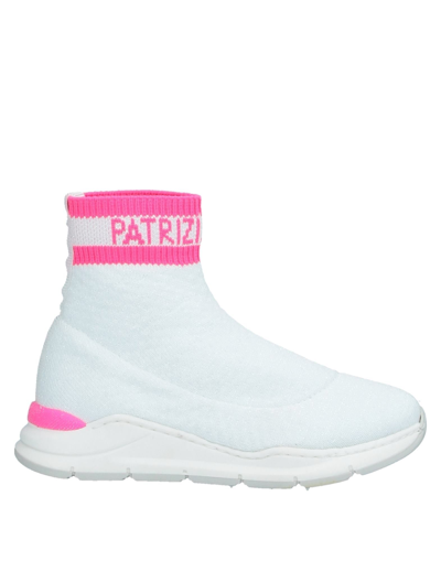 Shop Patrizia Pepe Sneakers In White