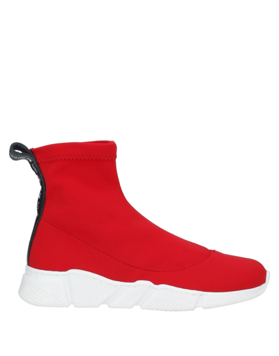 Shop Patrizia Pepe Sneakers In Red