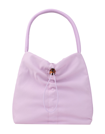 Shop Staud Handbags In Lilac