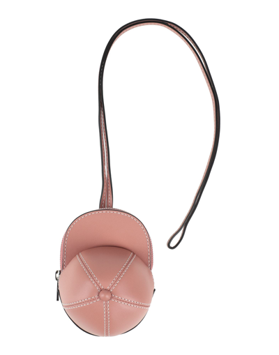 Shop Jw Anderson Woman Cross-body Bag Pastel Pink Size - Soft Leather