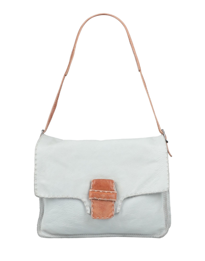 Shop Caterina Lucchi Handbags In Light Grey