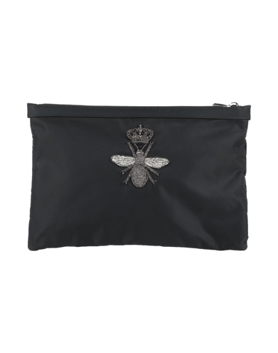 Shop Dolce & Gabbana Man Handbag Black Size - Polyamide, Acrylic