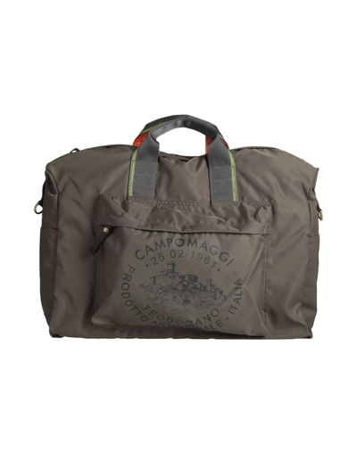 Shop Campomaggi Handbags In Military Green