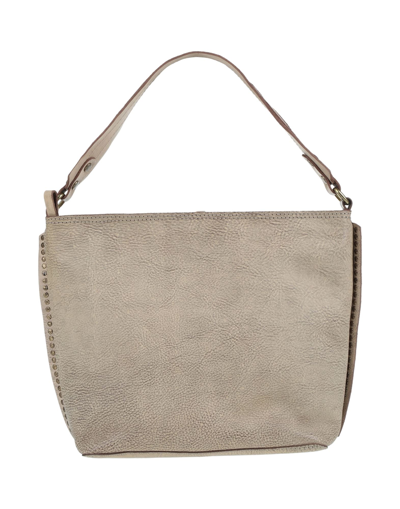 Shop Campomaggi Handbags In Beige