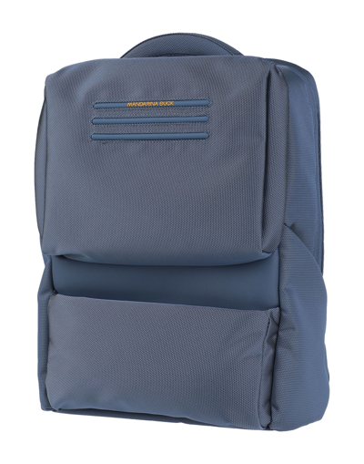 Shop Mandarina Duck Backpacks In Blue