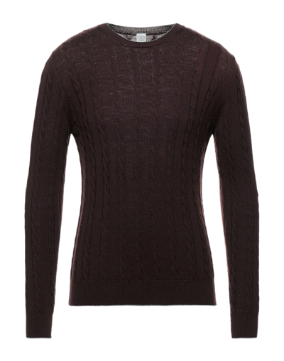 Eleventy Sweaters In Deep Purple