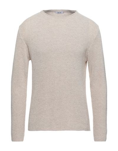 Shop Stilosophy Industry Stilosophy Man Sweater Sand Size Xxl Acrylic, Cotton In Beige