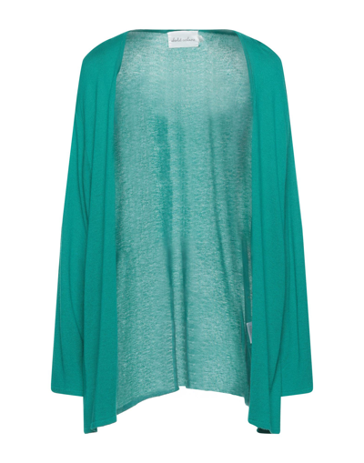 Shop Absolut Cashmere Cardigans In Emerald Green
