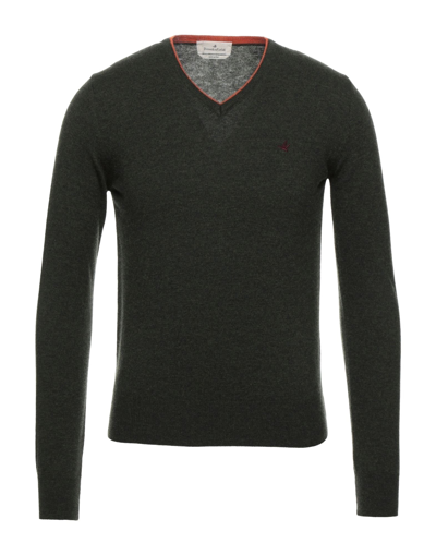 Shop Brooksfield Sweaters In Dark Green