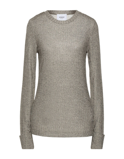 Dondup Woman Sweater Sand Size Xs Polyester, Elastane In Beige