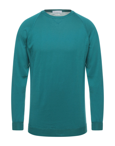Shop Daniele Fiesoli Sweaters In Turquoise