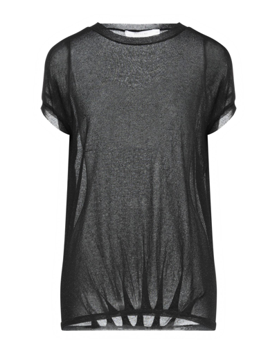 Shop Anonyme Designers Woman Sweater Black Size L Viscose, Metallic Fiber, Polyamide
