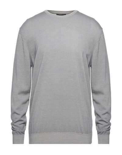 Shop Daniele Fiesoli Sweaters In Grey