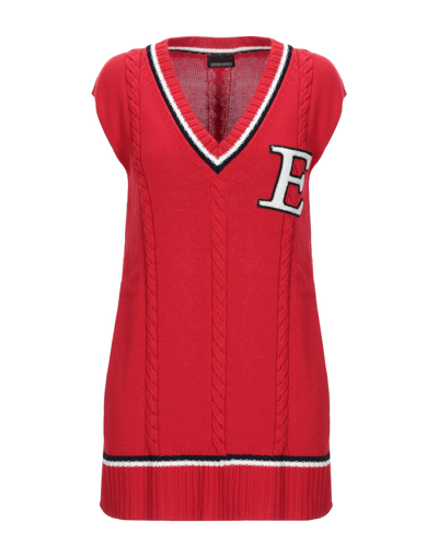 Shop Ermanno Di Ermanno Scervino Woman Sweater Red Size 12 Cotton, Polyester