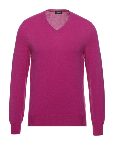 Shop Drumohr Sweaters In Fuchsia