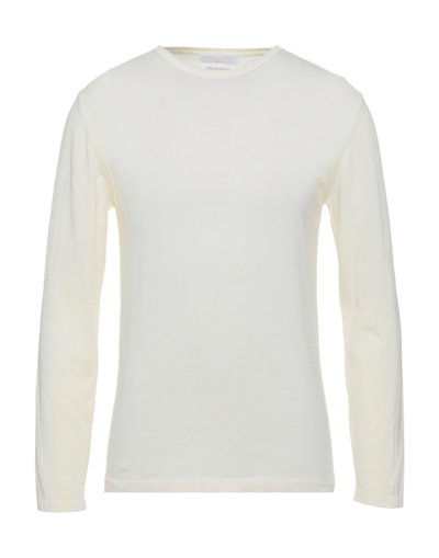 Shop Daniele Fiesoli Man Sweater Ivory Size Xxl Cotton In White