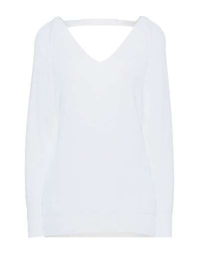 Shop Jucca Woman Sweater White Size S Viscose, Polyester