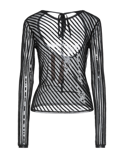 Shop Ndegree21 Woman Sweater Black Size 4 Viscose, Polyamide