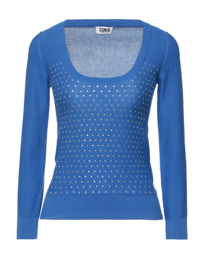 Shop Sonia By Sonia Rykiel Sweaters In Bright Blue