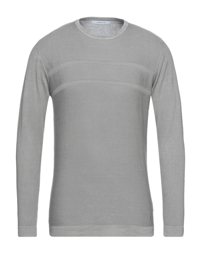 Shop Hamaki-ho Man Sweater Dove Grey Size L Cotton