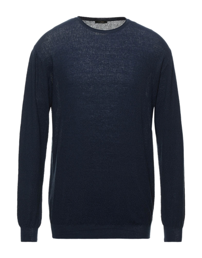 Shop Ne Pas Man Sweater Midnight Blue Size Xl Cotton