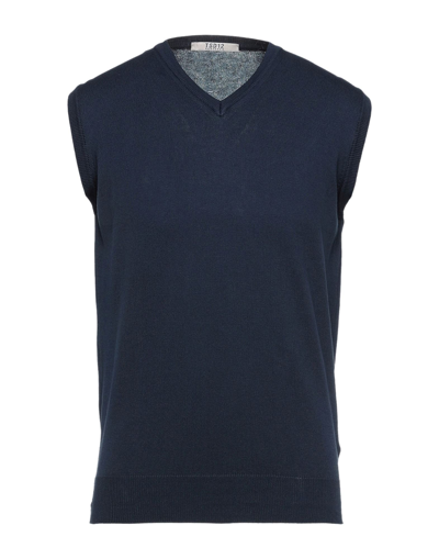 Shop Tsd12 Man Sweater Midnight Blue Size Xxl Cotton