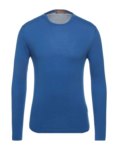 Shop Obvious Basic Sweaters In Blue