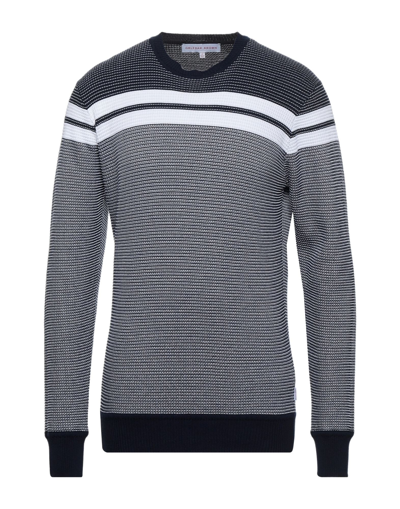 Shop Orlebar Brown Sweaters In Dark Blue