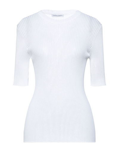 Shop Alberta Ferretti Sweaters In White
