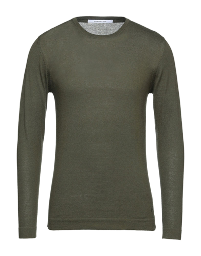 Shop Hamaki-ho Sweaters In Military Green