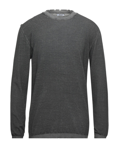 Shop Stilosophy Industry Stilosophy Man Sweater Steel Grey Size Xxl Cotton