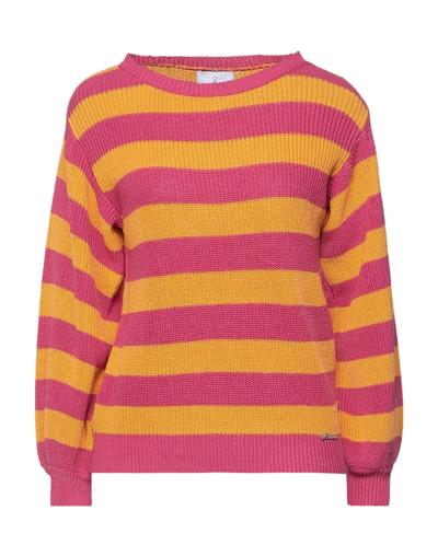 Shop Berna Sweaters In Fuchsia