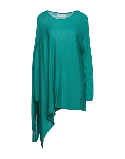 Shop Absolut Cashmere Sweaters In Emerald Green